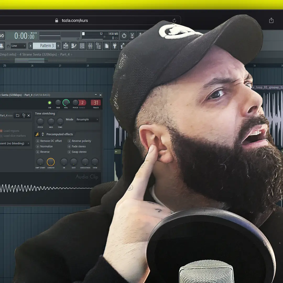 Uvodni miks i rad sa efektima